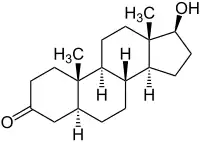 Struktur von Dihydrotestosteron