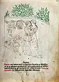 Gaudia (Freude). Lüttich, Hs. 1041, um 1380
