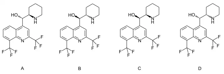 Stereoisomere von Mefloquin
