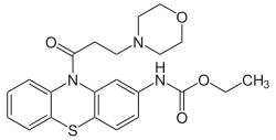 Struktur von Moricizin