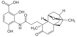 Struktur von Platensimycin