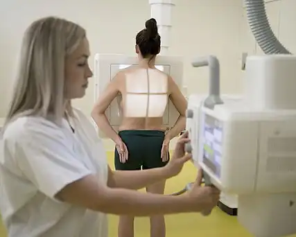 Einstelltechnik Thorax-Röntgen