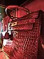 Kelly Bag aus rotem Krokodilleder