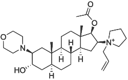 Strukturformel von Rocuronium