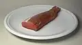 Halbiertes Schweinefilet