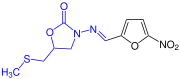 Strukturformel von Nifuratel